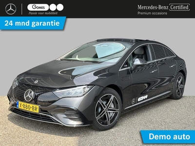 Mercedes-Benz EQE 300 AMG Line | Panoramadak | Head-up Display | Achteruitrijcamera | Sfeerverlichting | Memorystoelen Verwarmd | Apple & Android Carplay