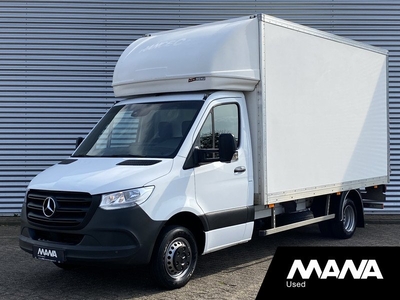 Mercedes-Benz Sprinter 514CDI 3.5T Bakwagen laadklep Cruise Airco Bluetooth Multifunctioneel stuurwiel Dubbel-lucht DHOLLANDIA Lane-assist