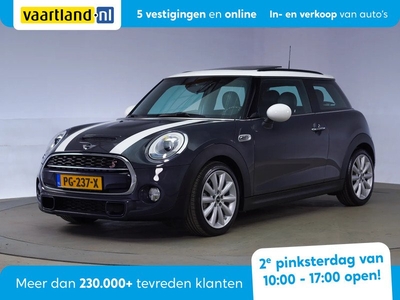 MINI Cooper S 2.0 JCW 231pk Chili [ Panorama Leder Full led Navi ]