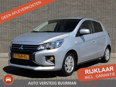 Mitsubishi Space Star 1.2 Dynamic 72PK CVT Automaat Achteruitrijcamera, Apple Carplay/Android Auto, Cruise Control, Lichtmetalen Velgen 14''