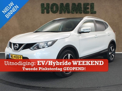 Nissan Qashqai 1.2 N-Connecta - AUTOMAAT - ORIGINEEL NEDERLANDSE AUTO - EERSTE EIGENAAR! - 100% DEALER ONDERHOUDEN - PANORAMADAK- NAVIGATIE