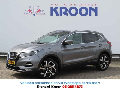 Nissan QASHQAI 1.3 DIG-T 141 PK Tekna, Pannoramadak,Trekhaak, Half leder, 360 Camera