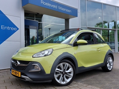 Opel ADAM 1.0 Turbo Rocks Adam Package | Origineel NL | Navi + Apple Carplay + Android Auto | Clima | Cruise | Pdc V+A+Assist | Stoel+Stuurwielverwarming | Dodehoek+Licht+Regensensor | 17''lm