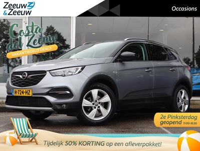 Opel Grandland X 1.2 Turbo Innovation 130PK | Trekhaak (1400kg) | Camera | Navigatie | Winter Pakket | Apple CarPlay / Android Auto | Voorruitverwarming | AGR Stoel | Zwart Dak | 18
