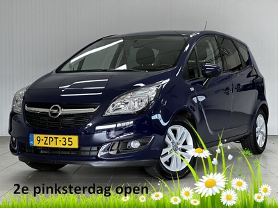 Opel Meriva 1.4 Design Edition/ Trekhaak!/ Airco/ Cruise/ Bluetooth/ Multi.LEDER.Stuur/ Elek.Pakket/ Isofix/ Metallic Lak.