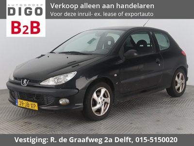 Peugeot 206 1.6-16V XS | Bestemd voor handelaren en opkopers | Export | B2B | Bestemd voor handelaren en opkopers | Export | B2B |