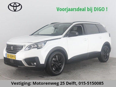 Peugeot 5008 1.2 EXECUTIVE 7 ZITS LEDER. 1e EIG TOT 2 JAAR GARANTIE* 100% OH.NAVI. ADAPTIVE CRUISE ETC