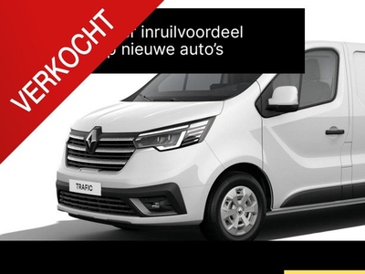 Renault Trafic 2.0 dCi 130 T30 L2H1 Work Edition Nieuwe auto!! Direct leverbaar!! MC3173