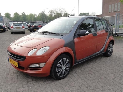 Smart Forfour 1.1 black edition Met Airco/Elektr ramen/Panoramadak