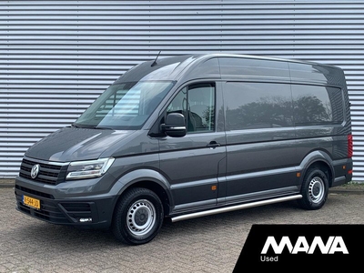 Volkswagen Crafter 35 177pk 2.0 TDI L3H3 Highline LED Climatronic Navi CarPlay Cruise Verwarmde-Voorruit/Buitenspiegels/Stuur Camera Sensoren Trekh