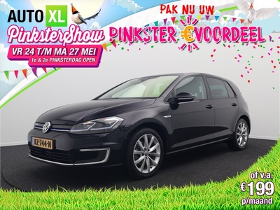 Volkswagen e-Golf e-Golf Digi. Dash Leder Camera Warmtepomp LMV 17'