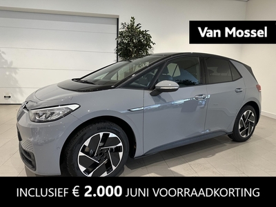 VOLKSWAGEN ID.3 Pro Edition 58 kWh 204 PK | Apple Carplay | Achteruitrijcamera | Stoelverwarming | Stuurwielverwarming | Parkeersensoren | Adaptive Cruise Control | Navigatie | Lichtmetalen Velgen |