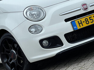 Fiat 500 TwinAir 105pk Turbo Sport - Bianco - Panorama schuif/kantel