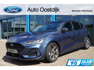 Ford Focus 1.0 EcoBoost Hybrid ST Line 125PK Automaat SYNC 4 Groot Scherm Winterpack Adaptieve Cruise Climate Navi Camera Blind Spot Full LED *1500KG Trekgewicht*