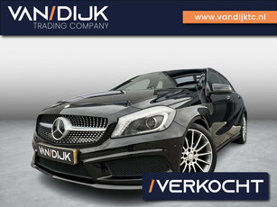 Mercedes-Benz A-klasse 180 Ambition ✓Automaat ✓AMG ✓Bi-Xenon ✓Navigatie ✓Half Leder Alcantara ✓LED ✓Parkeersensoren ✓Origineel NL ✓Licht & Regensensor ✓Lichtmetaal