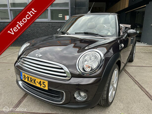 Mini Cabrio 1.6 cabriolet*UNIEK NL NAP✅*55499KM*CHOCOLATE*