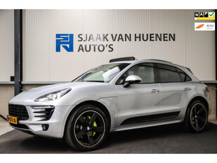 Porsche Macan 3.0 S 340pk 6 cilinder PDK Automaat! 2e|PASM Luchtvering|Panoramadak|Lederen sportstoelen+Memory|NAVI|Black|21inch