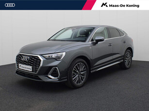 Audi Q3 Sportback 35 TFSI/150PK S Line · Leder/Alcantara · Stoelverwarming · Trekhaak· Garantie tot 24-09-2025 of 100000km.