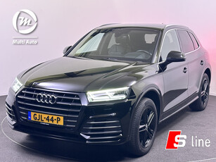 Audi Q5 55 TFSI e S Line Plug In Hybrid 367pk Dealer O.H | PHEV | Black Optic | Head Up | Sportstoelen Verwarmd | Keyless | Drive Select | 19