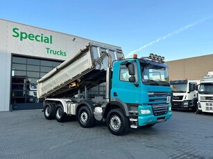 DAF CF 85.410 8x4 + 3 WAY MEILLER KIPPER WITH BORDMATIC