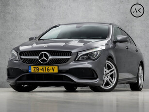 Mercedes-Benz CLA-Klasse Shooting Brake 180 AMG Sport Automaat (GROOT NAVI, STOELVERWARMING, CAMERA, ZWART HEMEL, LEDER, SPORTSTOELEN, LED KOPLAMPEN, CRUISE CONTROL, NIEUWSTAAT)