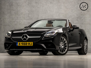 Mercedes-Benz SLC 250 D Premium AMG Sport 204Pk Automaat (SCHUIFDAK, BRUIN LEDER, NEKVERWARMING, KEYLESS START, STOELVERWARMING, BLUETOOTH, NIEUWE APK, NIEUWSTAAT)