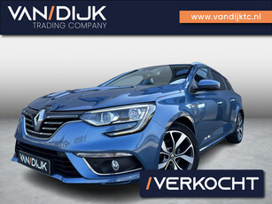 Renault Mégane Estate 1.2 TCe Bose ✓Navigatie ✓Camera ✓Half leder ✓Verkeersbordherkenning ✓Climate ✓Cruise ✓Parkeersensoren ✓Trekhaak