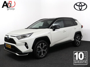 Toyota RAV4 2.5 Plug-in Hybrid AWD Bi-Tone Plus | Navigatie | Stoelverwarming en - koeling voor | Lederen bekleding | Apple Carplay/ Android Auto | Climate Control | Electrische kofferbakklep |