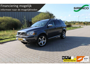 Volvo XC90 2.4 D5 R-Design youngtimer carplay android auto leder stoelverwarming schuifdak 7 zitter trekhaak