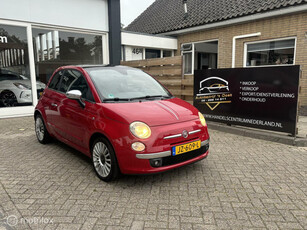 Fiat 500 1.4-16V Lounge lange apk keuring panorama dak