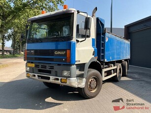 Ginaf M 3335-S 6x6 Euro 1 Handgeschakeld Geisoleerde kipper