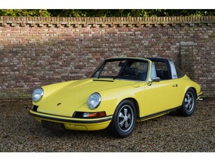 Porsche 911 T 2.4 Targa Extensive restoration by Porsche