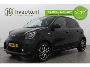 Smart Forfour EQ COMFORT PLUS 18 KWH Panoramadak Leer