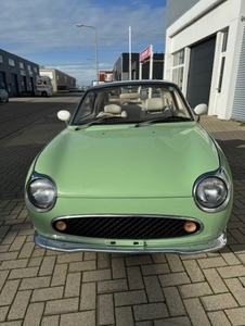 Hele mooie Nissan Figaro in Emerald Groen met nieuw dak 96000km!