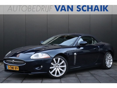 Jaguar XK 4.2 V8 Convertible | 298 PK! | YOUNGTIMER | MEMORY | LEDER | STOELVERWARMING | CRUISE | NAVI |