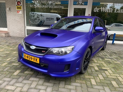 Subaru WRX STI 2.5 T Sport Dealer onderhouden/300 PK/Blauw Wrap uitgevoerd/Climatecontrole/Cruisecontrole/Xenon/Sportstoelen