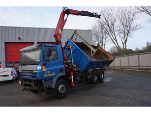 DAF CF85-380 / BIG AXLE / 6X4 / TIPPER / FULL STEEL / FASSI