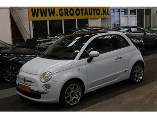 Fiat 500 1.2 Lounge Automaat Panoramadak, Airco, Isofix