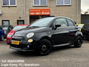 Fiat 500 C 0.9 TwinAir Turbo 500S Virtual Cockpit Leder Climate Ctr Pdc Luxe Uitvoering