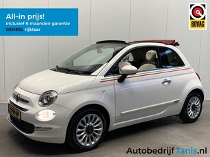 Fiat 500C 0.9 TwinAir Lounge AIRCO-LMV-CABRIOLET (bj 2015)