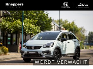 Honda Jazz 1.5 e:HEV Advance Crosstar Navigatie, Parkeersensoren V+A, Apple/Android , All-in Rijklaa