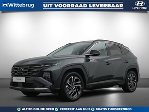 Hyundai Tucson 1.6 T-GDI PHEV Premium FACELIFT Plug-Hybride Automaat met Navigatie, Lederen bekleding en Climate Control Uit voorraad leverbaar!