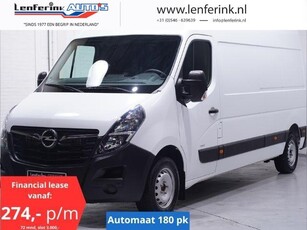 Opel Movano 2.3 CDTi 180 pk L3H2 Automaat Navi, Camera