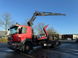 Scania P320 6X2 - EURO 6 + HIAB XS 144 HIPRO + REMOTE +