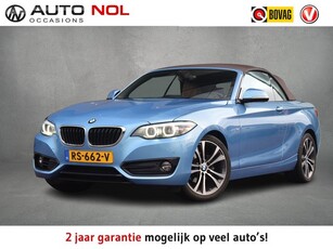 BMW 2 Serie Cabrio 218i High Executive Automaat Leer