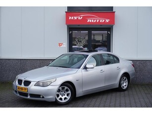 BMW 5-serie 520i High Executive automaat LEER navi