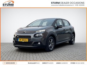 Citroen C3 1.2 PureTech S&S Feel Automaat Airco Cruise Control Park. Sensor Bluetooth Tel.