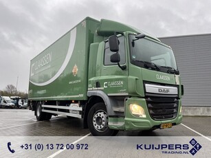 DAF CF 220 FA / 18 Ton / 636 dkm / Box / Loadlift / APK TUV