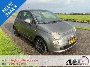 Fiat 500 0.9 TwinAir Plus 2011 Half lederen bekleding airco