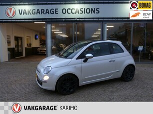 Fiat 500 0.9 TwinAir Plus AUTOMAAT,OPENDAK,LEER,PARELMOER.